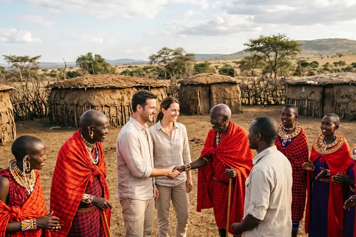 Maasai Village Visit